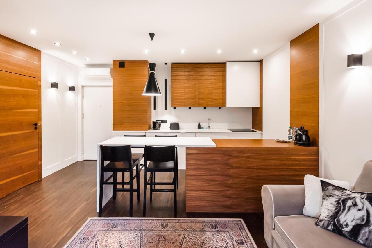 Wola Luxury Wooden Apartment Varsóvia Exterior foto